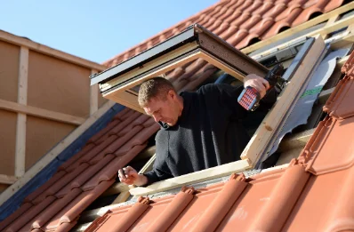 Pose de fenêtres de toit Velux à Obterre